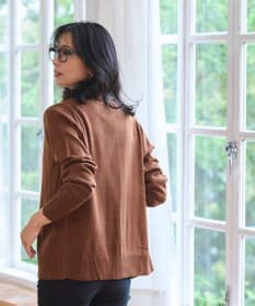 WEGO 【WEB限定/2025年秋冬新作//洗濯OK/毛玉レス/MLXLサイズ展開/オフィス/カジュアル】ベーシックニットカーディガン