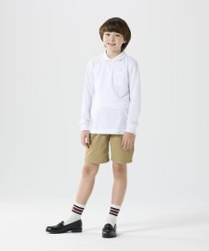 BEAMS SCHOOL ベーシック長袖ポロシャツ