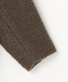 自由区 【カトリエムブーケ】manteau en relief コクーンシルエットツイードコート