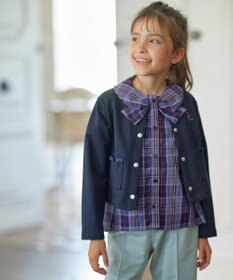 組曲 KIDS 【110-140㎝】スナップボタン カーディガン