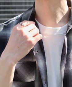 WEGO 【ユニセックス着用ITEM/SMLサイズ展開】オンブレチェックシャツ（SS）