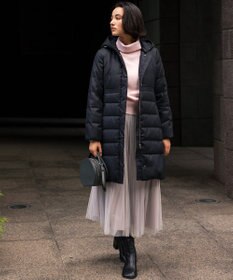 組曲 【2WAY・WEB限定】ウールカシミヤミックス ハイネックニット