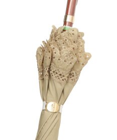 MOONBAT POLO RALPH LAUREN 晴雨兼用 長傘 エンブフリル 日傘 遮光 遮熱 UV