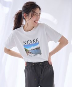 ANY L オーガビッツロゴ・フォトTシャツ