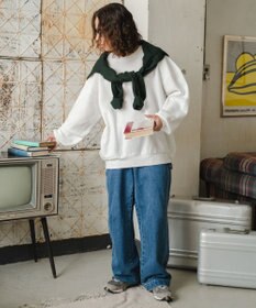 WEGO 【ユニセックス着用/MLXLサイズ展開/新色追加/裏起毛】スウェットプルオーバー