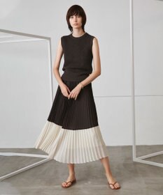 BEIGE， BOUIN / プリーツスカート