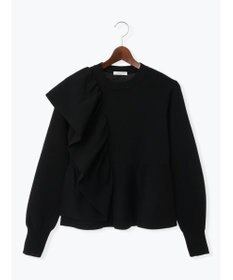 Te chichi アシンメトリーフリルニット《2025winter catalog item》