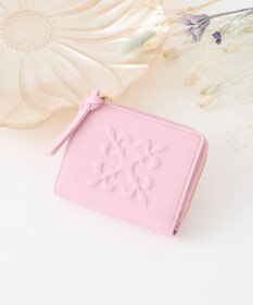 russet 【2025AW新作】エンボスモノグラムハーフウォレット(SO-437)