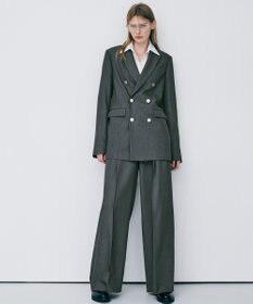 uncrave TWドビードスキン ワイドトラウザー