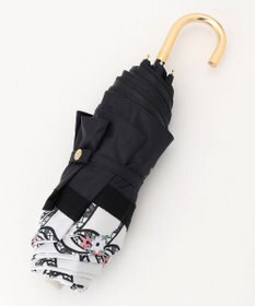 TOCCA 【晴雨兼用】【UVカット99.9%以上・撥水・遮光率99.9%・ミニ傘袋バッグ付き】SHAKE RIBBONS UMBRELLA 折り畳み傘