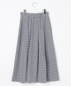 J.PRESS LADIES 【洗える】アセVis ギンガム スカート