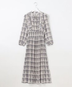 Feroux 【洗える】プリーツ ワンピース