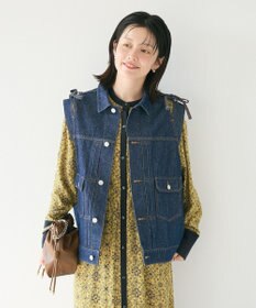 CRAFT STANDARD BOUTIQUE デニムリボンベスト