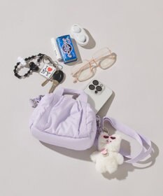 LeSportsac SHEEN MINI DUFFEL/シュガーライラック