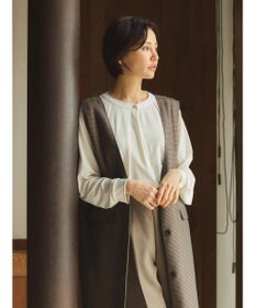 Green Parks ジレにもなる２ｗａｙＶネックジャンスカ