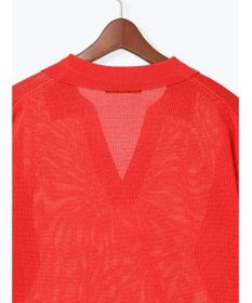 Te chichi メッシュスキッパーポロニット