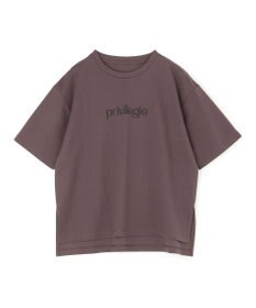 UNFILO BEAUTY FORM ロゴ刺繍 半袖Tシャツ