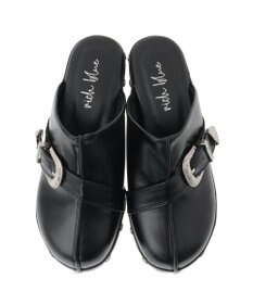 Green Parks ・ｒｉｃｈ　ｂｌｕｅ　ウェスタンクロッグ