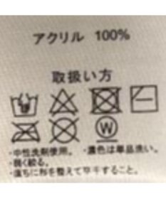 WEGO U.S. POLO ASSN.|別注畔編みハーフジップセーター