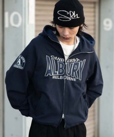 WEGO 【ユニセックス着用ITEM】スタンドネックZIPパーカー