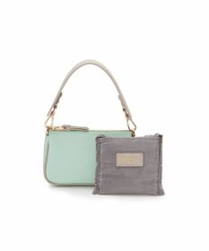 TOPKAPI 【Breath TOPKAPI】【TOPKAPI × 藤本美貴さんコラボ】スコッチグレイン サブバッグ付きミニバッグ/撥水