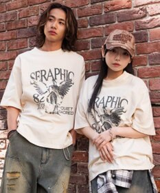 WEGO 【ユニセックス着用ITEM/MLサイズ展開】ブリーチヴィンテージグラフィックT（SS）