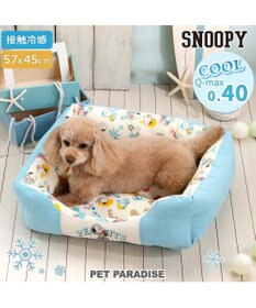 PET PARADISE スヌーピー クールカドラー 《アイス柄》 角型 Ｍ