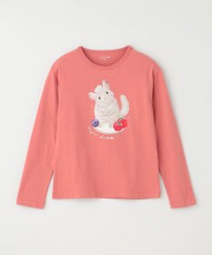 ANY KIDS アニマル×フルーツ 長袖 Tシャツ