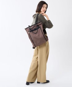 LeSportsac EVERYDAY TH CITY BKPK/アップタウンダークチョコ/ブラック