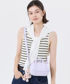 LeSportsac SHEEN MINI DUFFEL/シュガーライラック