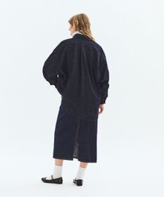 LENO DOUBLE POCKETS SHIRTS《UNISEX》デニムシャツ