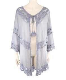 San-ai Resort（三愛水着楽園） クロシェ羽織　F　　【San-ai Resort（サンアイリゾート）】