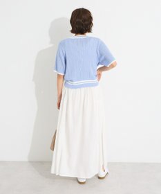 CRAFT STANDARD BOUTIQUE 別注/BHPC 刺繍ケーブル編みニット