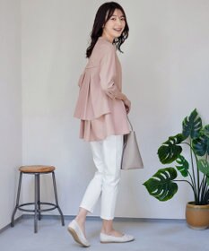 Tiaclasse バックタックフレアチュニック