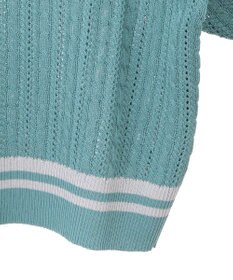 CRAFT STANDARD BOUTIQUE 別注/BHPC 刺繍ケーブル編みニット