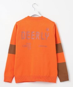 PW CIRCULUS 【イージーケア/軽量】【MEN】 DEER モチーフニット