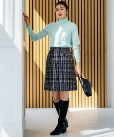 組曲 L ファンシーツィード ミニスカート