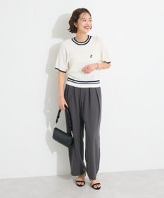 CRAFT STANDARD BOUTIQUE 別注/BHPC 刺繍ケーブル編みニット