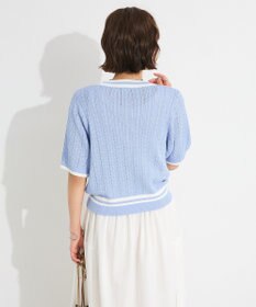 CRAFT STANDARD BOUTIQUE 別注/BHPC 刺繍ケーブル編みニット