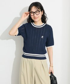 CRAFT STANDARD BOUTIQUE 別注/BHPC 刺繍ケーブル編みニット