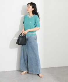 CRAFT STANDARD BOUTIQUE 別注/BHPC 刺繍ケーブル編みニット