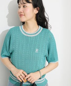 CRAFT STANDARD BOUTIQUE 別注/BHPC 刺繍ケーブル編みニット