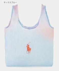 MOONBAT POLO RALPH LAUREN(ポロ ラルフローレン)ポロポニー ポケッタブル レインバッグ Sサイズ 無地 ストラップベルト付き