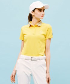 23区GOLF 【WOMEN】ハニカムライト鹿子 半そでポロシャツ