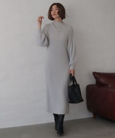 WEGO 【WEB限定/2025年秋冬新作】ニットワンピース