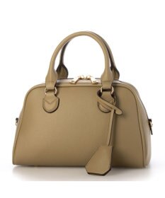 UNBILLION 【テレビ ドラマ着用アイテム】カシュカシュ cachecache / シボフェイクレザー2wayボストンバッグ