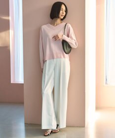 UNFILO イージーチノ ベルト付きパンツ