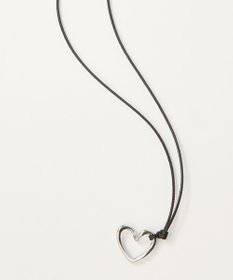 Phoebe ワンストロークハートコードチョーカーネックレス