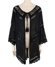 San-ai Resort（三愛水着楽園） クロシェ羽織　F　　【San-ai Resort（サンアイリゾート）】