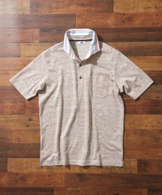 JOSEPH ABBOUD 【リネン素材/吸水速乾/日本素材】リネンハニカム ダディ ポロシャツ